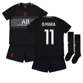 2021-2022 PSG Third Mini Kit (DI MARIA 11)