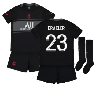 2021-2022 PSG Third Mini Kit (DRAXLER 23)