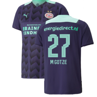 2021-2022 PSV Eindhoven Away Shirt (M GOTZE 27)