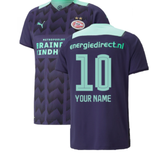 2021-2022 PSV Eindhoven Away Shirt (Your Name)