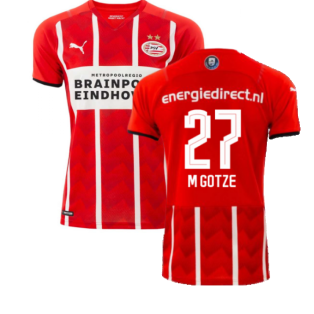 2021-2022 PSV Eindhoven Home Shirt (M GOTZE 27)