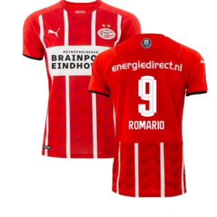 2021-2022 PSV Eindhoven Home Shirt (ROMARIO 9)