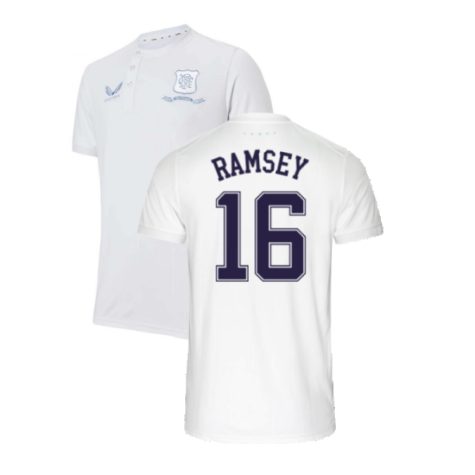 2021-2022 Rangers Anniversary Shirt (White) (RAMSEY 16)