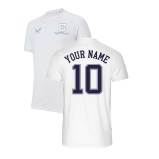 2021-2022 Rangers Anniversary Shirt (White) (Your Name)