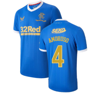 2021-2022 Rangers Home Shirt (AMORUSO 4)