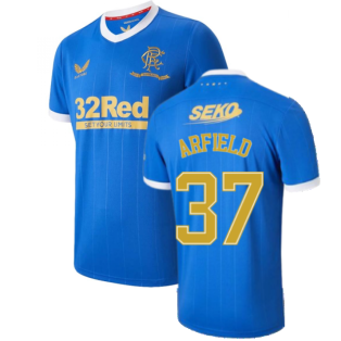 2021-2022 Rangers Home Shirt (ARFIELD 37)