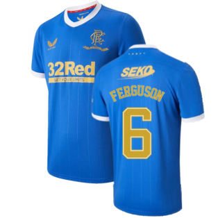2021-2022 Rangers Home Shirt (FERGUSON 6)