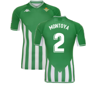 2021-2022 Real Betis Home Shirt (MONTOYA 2)