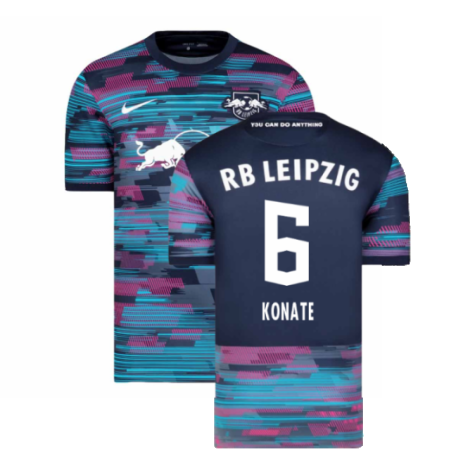 2021-2022 Red Bull Leipzig 3rd Shirt (KONATE 6)