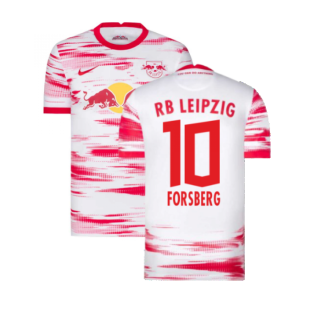 2021-2022 Red Bull Leipzig Home Shirt (White) (FORSBERG 10)