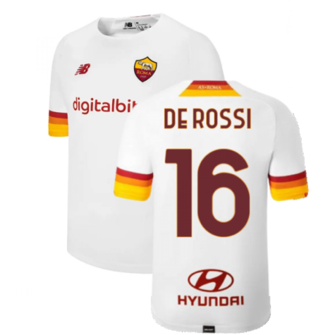 2021-2022 Roma Away Shirt (DE ROSSI 16)