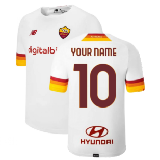 2021-2022 Roma Away Shirt (Kids) (Your Name)