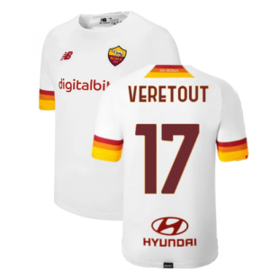 2021-2022 Roma Away Shirt (VERETOUT 17)