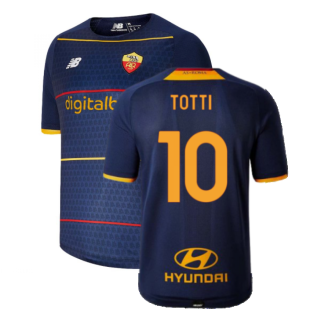 2021-2022 Roma Fourth Shirt (TOTTI 10)