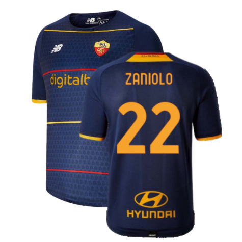 2021-2022 Roma Fourth Shirt (ZANIOLO 22)