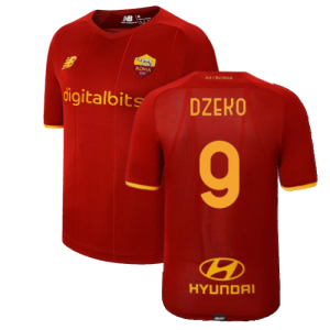 2021-2022 Roma Home Shirt (Kids) (DZEKO 9)