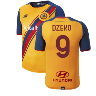 2021-2022 Roma Third Elite Shirt (DZEKO 9)