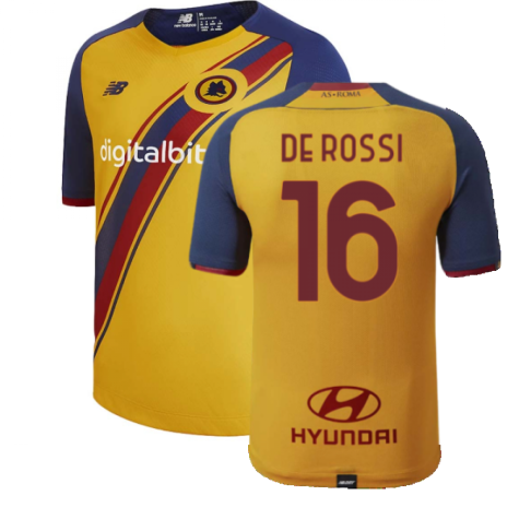 2021-2022 Roma Third Shirt (DE ROSSI 16)