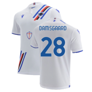 2021-2022 Sampdoria Away Shirt (DAMSGAARD 28)