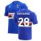 2021-2022 Sampdoria Home Shirt (DAMSGAARD 28)