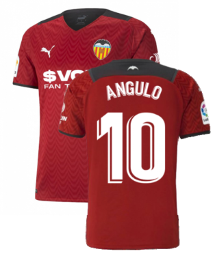 2021-2022 Valencia Away Shirt (ANGULO 10)