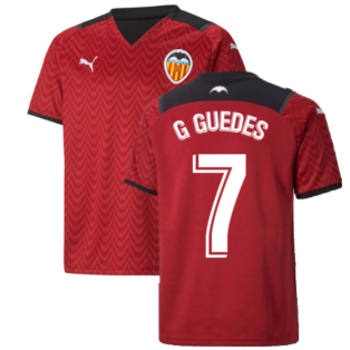 2021-2022 Valencia Away Shirt (Kids) (G GUEDES 7)