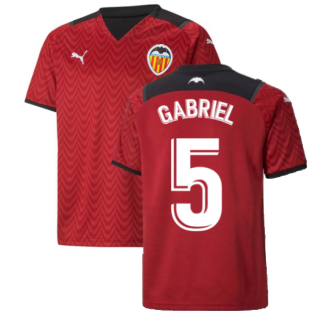 2021-2022 Valencia Away Shirt (Kids) (GABRIEL 5)