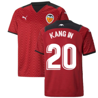 2021-2022 Valencia Away Shirt (Kids) (KANG IN 20)