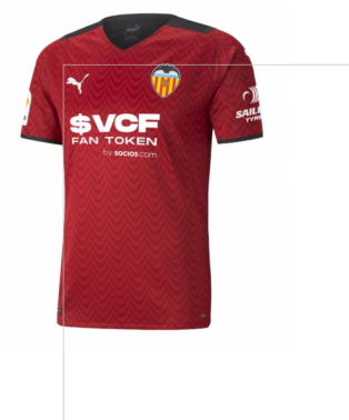 2021-2022 Valencia Away Shirt (M. GOMEZ 22)