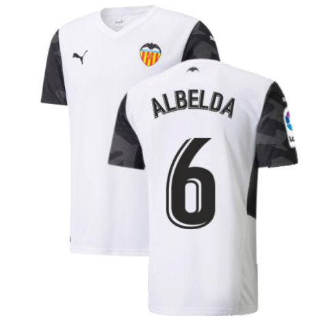 2021-2022 Valencia Home Shirt (ALBELDA 6)