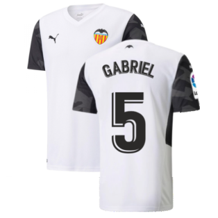 2021-2022 Valencia Home Shirt (GABRIEL 5)