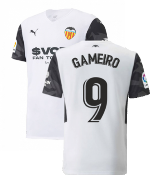 2021-2022 Valencia Home Shirt (Kids) (GAMEIRO 9)
