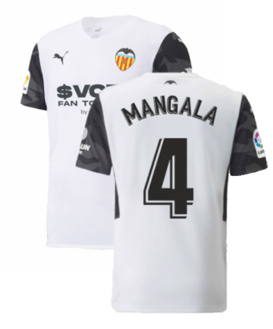 2021-2022 Valencia Home Shirt (Kids) (MANGALA 4)