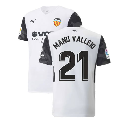 2021-2022 Valencia Home Shirt (Kids) (MANU VALLEJO 21) 2021-2022 Valencia Home Shirt (Kids) (MANU VALLEJO 21)
