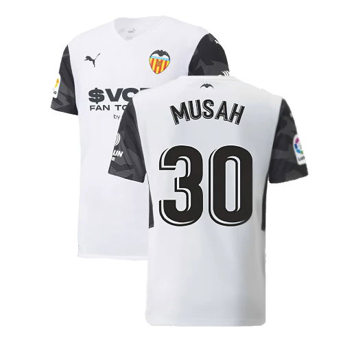2021-2022 Valencia Home Shirt (Kids) (MUSAH 30) 2021-2022 Valencia Home Shirt (Kids) (MUSAH 30)