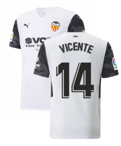2021-2022 Valencia Home Shirt (Kids) (VICENTE 14)