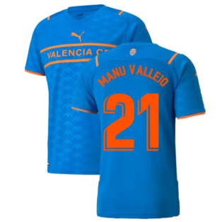 2021-2022 Valencia Third Shirt (MANU VALLEJO 21)