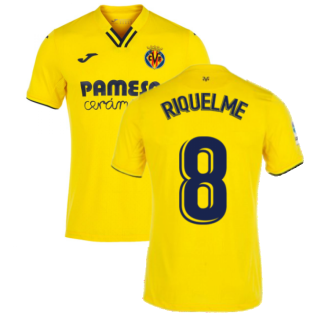 2021-2022 Villarreal Home Shirt (RIQUELME 8)