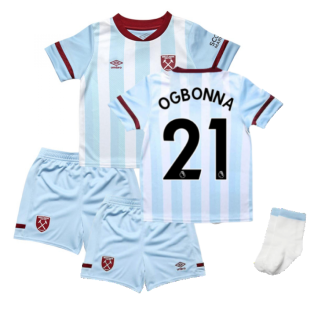 2021-2022 West Ham Away Baby Kit (OGBONNA 21)