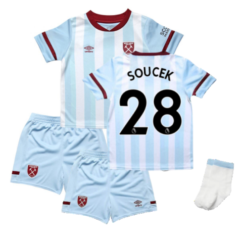 2021-2022 West Ham Away Baby Kit (SOUCEK 28)