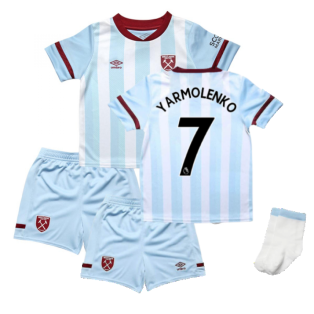 2021-2022 West Ham Away Baby Kit (YARMOLENKO 7)