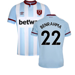 2021-2022 West Ham Away Shirt (BENRAHMA 22)