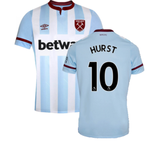 2021-2022 West Ham Away Shirt (HURST 10)