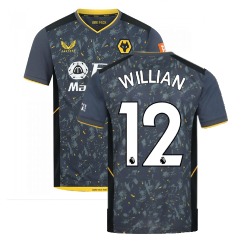2021-2022 Wolves Away Shirt (WILLIAN 12)