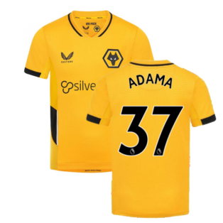 2021-2022 Wolves Home Shirt (Kids) (ADAMA 37)