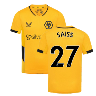2021-2022 Wolves Home Shirt (Kids) (SAISS 27)