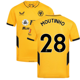 2021-2022 Wolves Home Shirt (MOUTINHO 28)