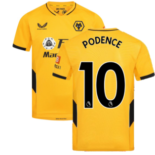 2021-2022 Wolves Home Shirt (PODENCE 10)