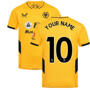 2021-2022 Wolves Home Shirt (Your Name)