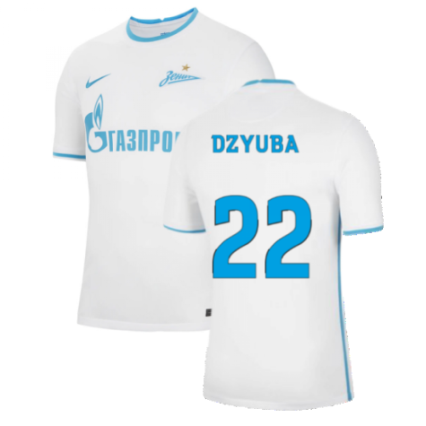 2021-2022 Zenit Away Shirt (DZYUBA 22)